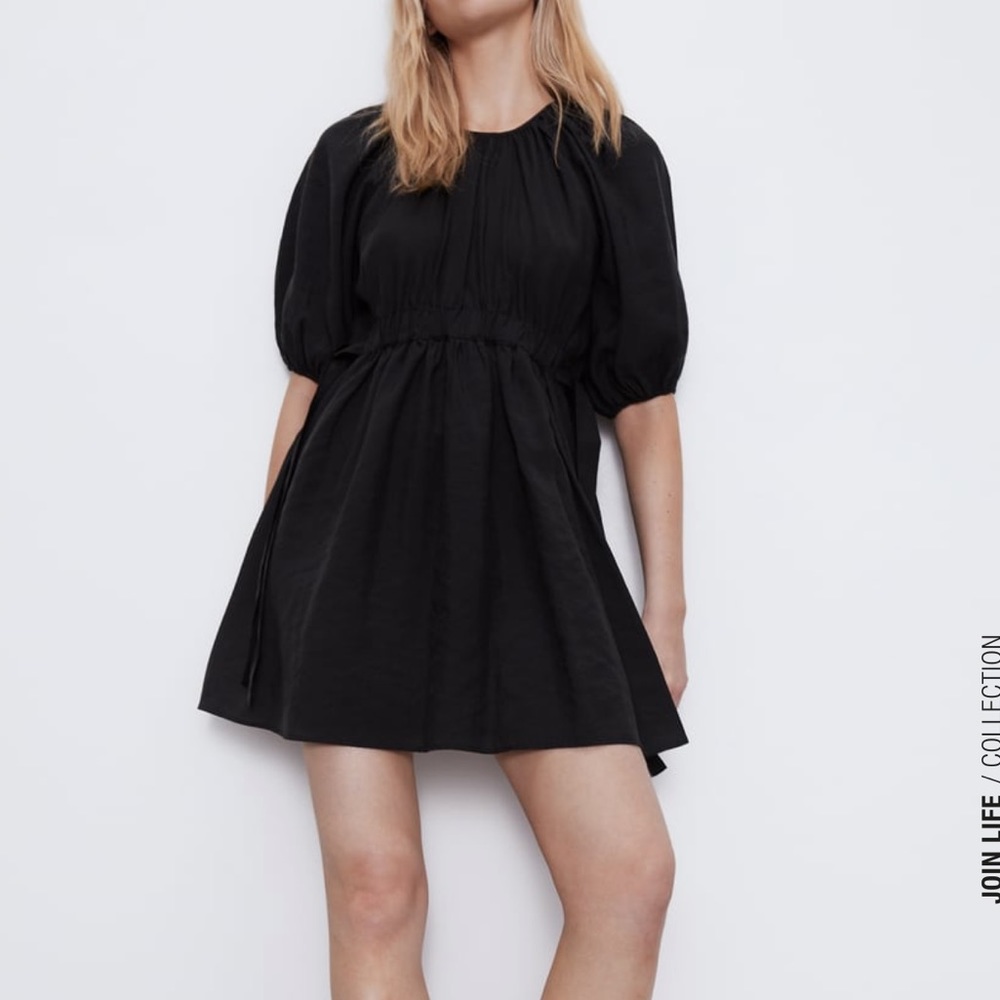 Zara black dress size L